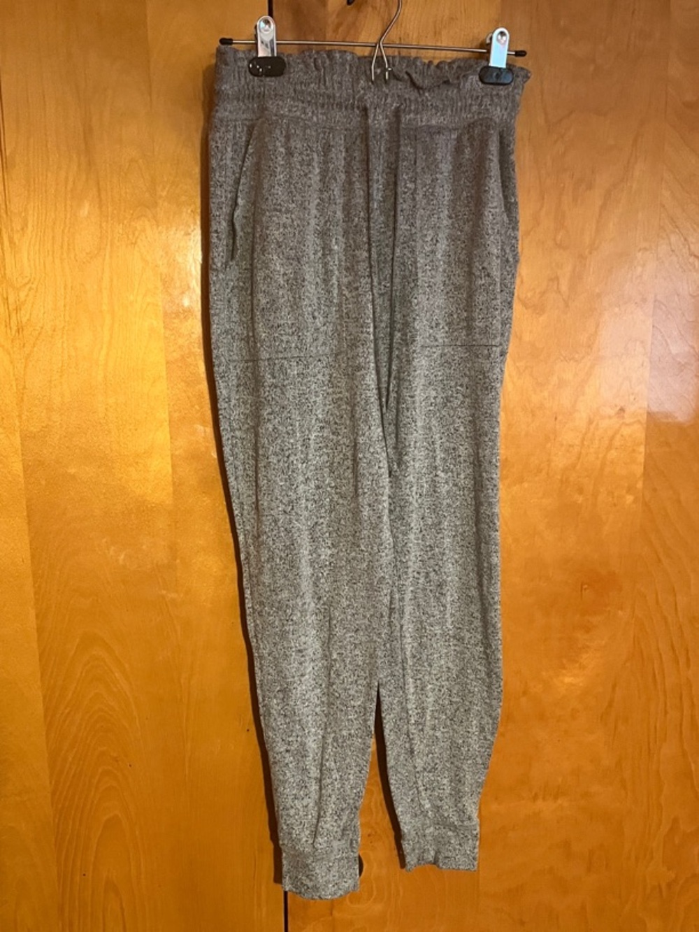 aerie Heather Grey Cozy Knit Sweatpants